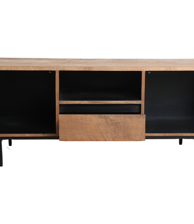 Raw Materials Amsterdam Rhythm Tv-Meubel Naturel 140 x 55 x 45 Cm