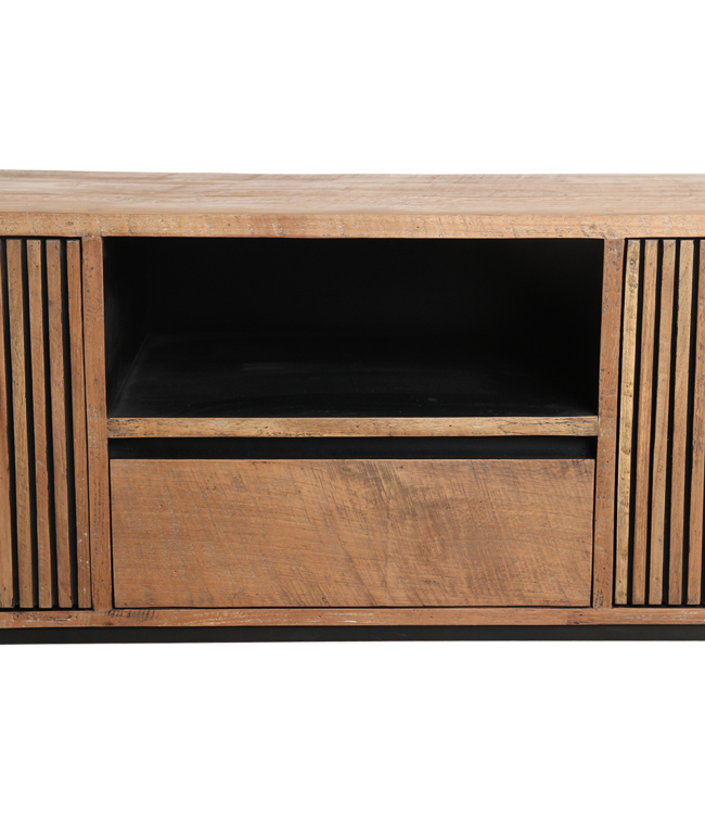 Raw Materials Amsterdam Rhythm Tv-Meubel Naturel 140 x 55 x 45 Cm
