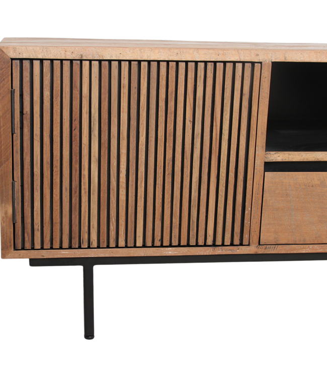 Raw Materials Amsterdam Rhythm Tv-Meubel Naturel 140 x 55 x 45 Cm