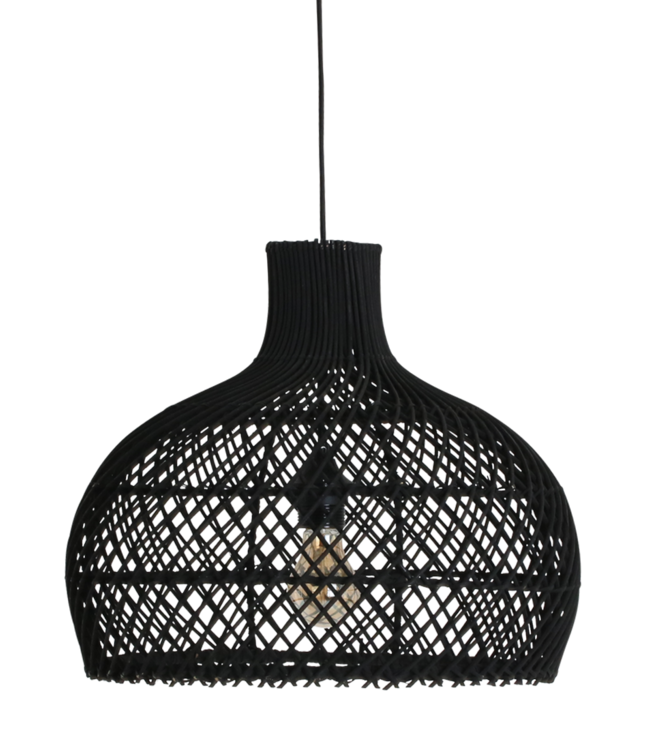 Raw Materials Amsterdam Maze hanglamp zwart small B42xH36xL42