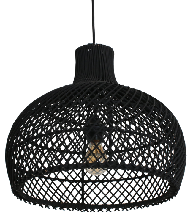 Raw Materials Amsterdam Maze hanglamp zwart small B42xH36xL42