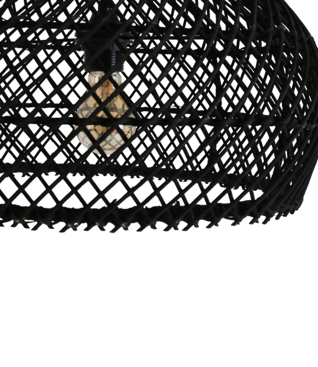 Raw Materials Amsterdam Maze hanglamp zwart small B42xH36xL42