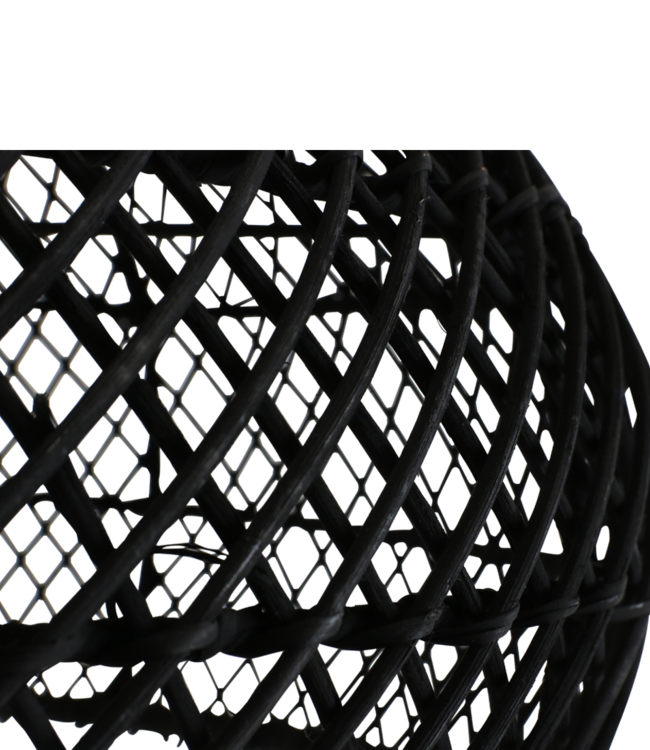 Raw Materials Amsterdam Maze hanglamp zwart small B42xH36xL42