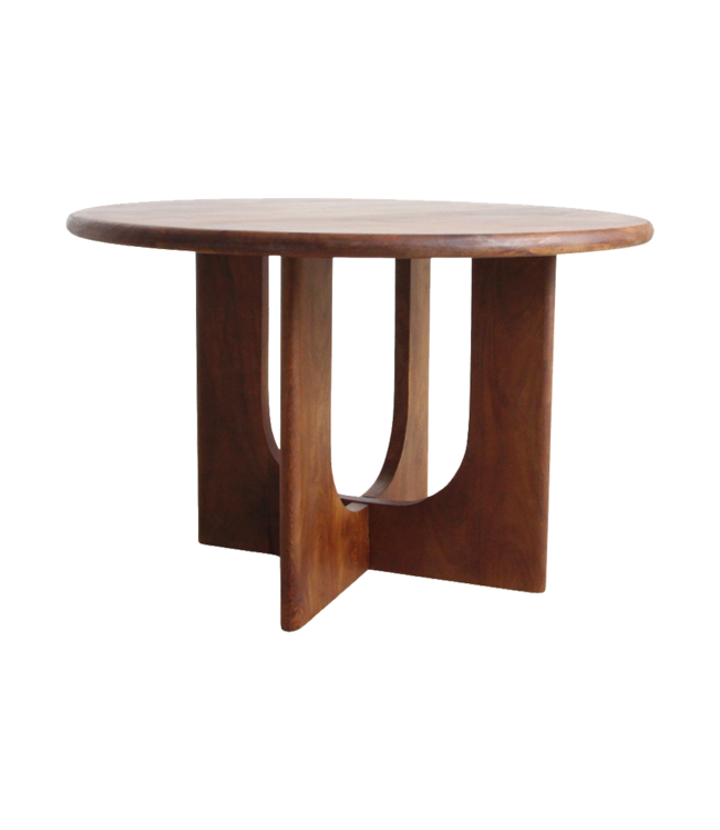 Raw Materials Amsterdam Bullnose Coliseo Eettafel Bruin 120 x 76 cm