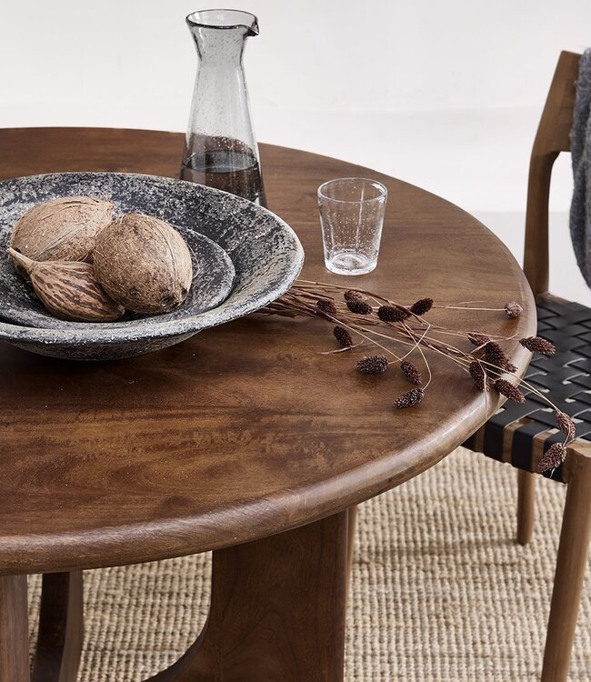 Raw Materials Amsterdam Bullnose Coliseo Eettafel Bruin 120 x 76 cm