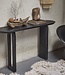 Raw Materials Amsterdam Bullnose Consoletafel Zwart 140 x 80 x 35 Cm