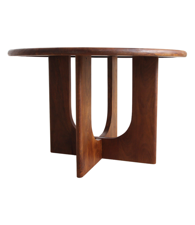 Raw Materials Amsterdam Bullnose Coliseo Eettafel Bruin 120 x 76 cm