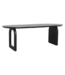 Raw Materials Amsterdam Bullnose Eettafel Zwart Mix Onderstel 180/200/240 Cm