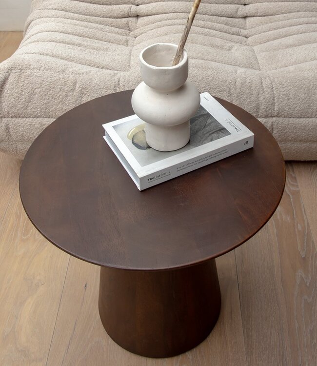 Raw Materials Amsterdam Bullnose Cone Bijzettafel 55 x 35 Cm