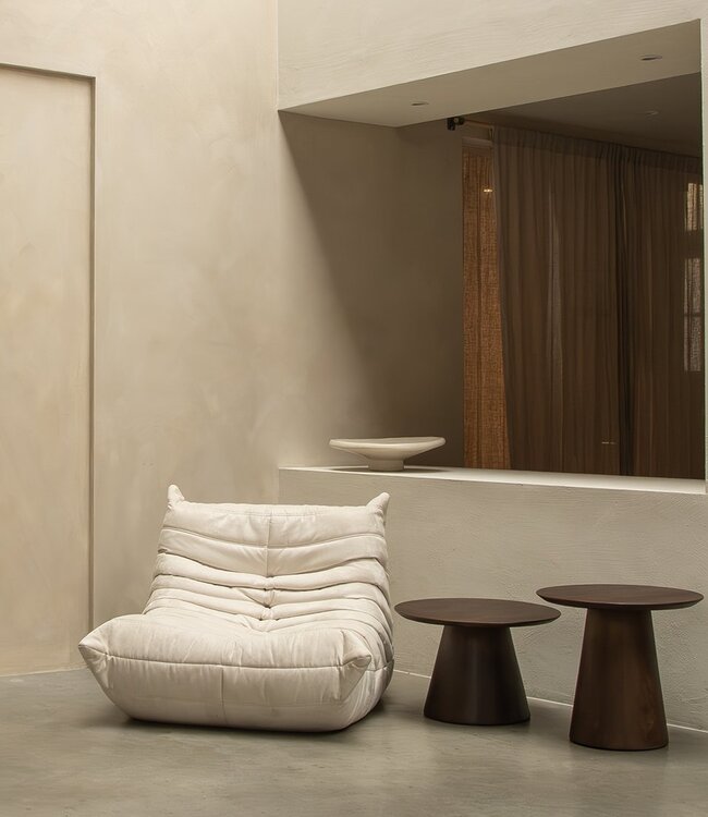 Raw Materials Amsterdam Bullnose Cone Bijzettafel 55 x 35 Cm