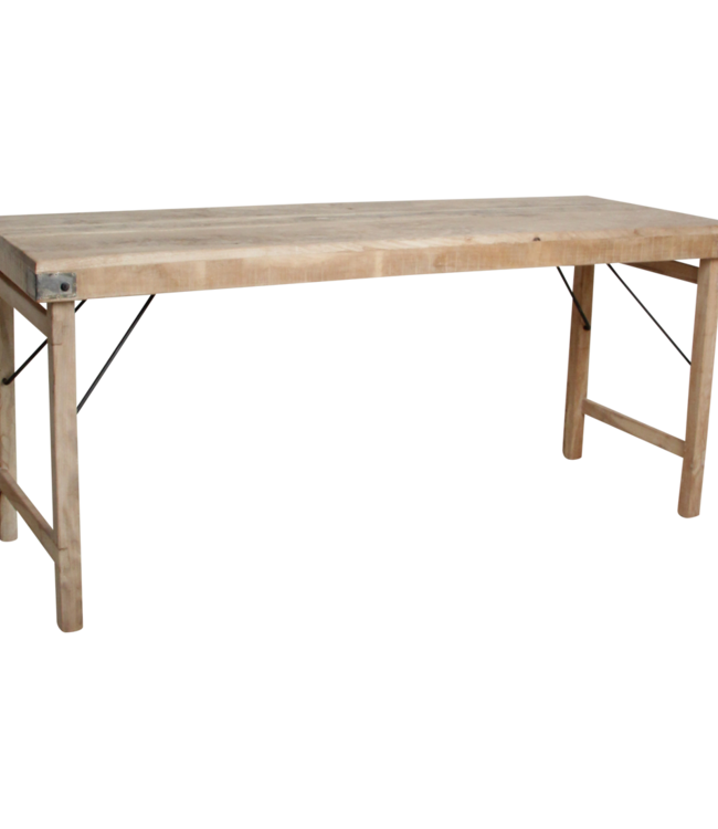 Raw Materials Amsterdam Limewash Markttafel/Eettafel 172 x 76 x 60 Cm
