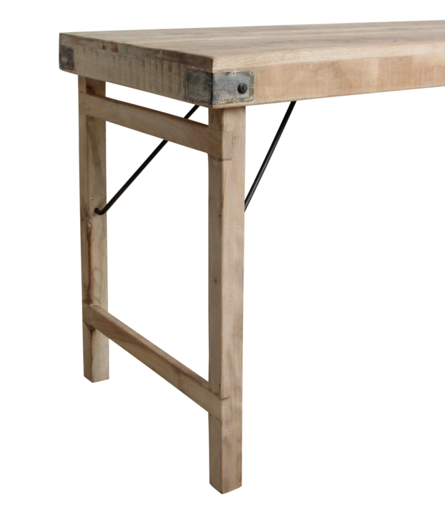 Raw Materials Amsterdam Limewash Markttafel/Eettafel 172 x 76 x 60 Cm