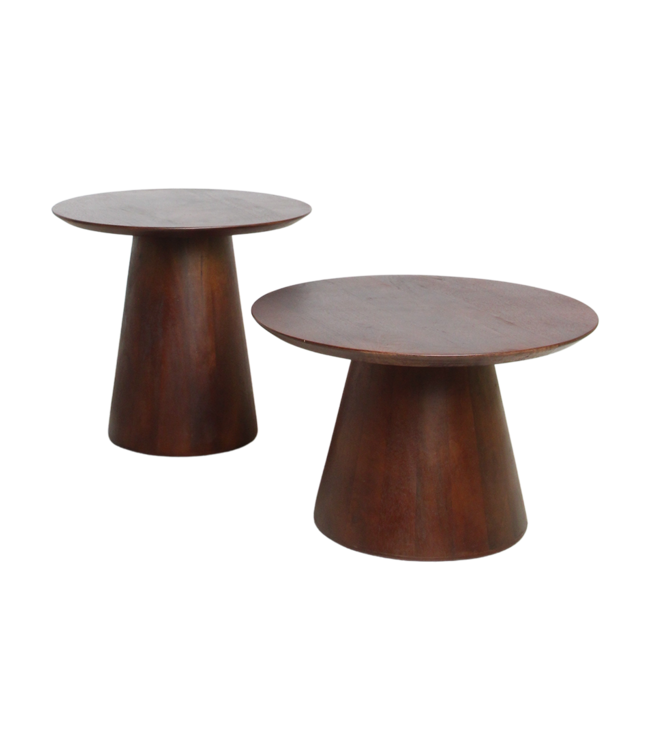 Raw Materials Amsterdam Bullnose Cone Bijzettafel 55 x 35 Cm