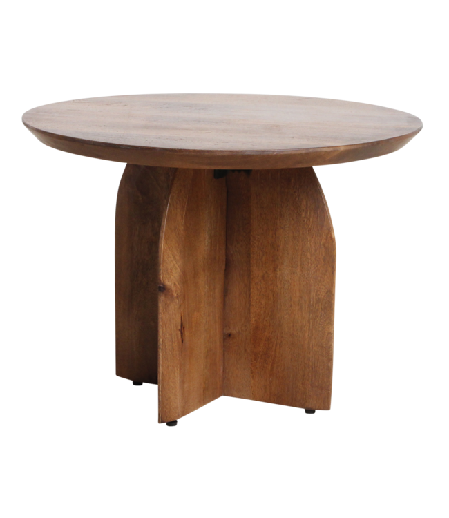 Raw Materials Amsterdam Bullnose Bijzettafel Bruin 55 x 40 cm