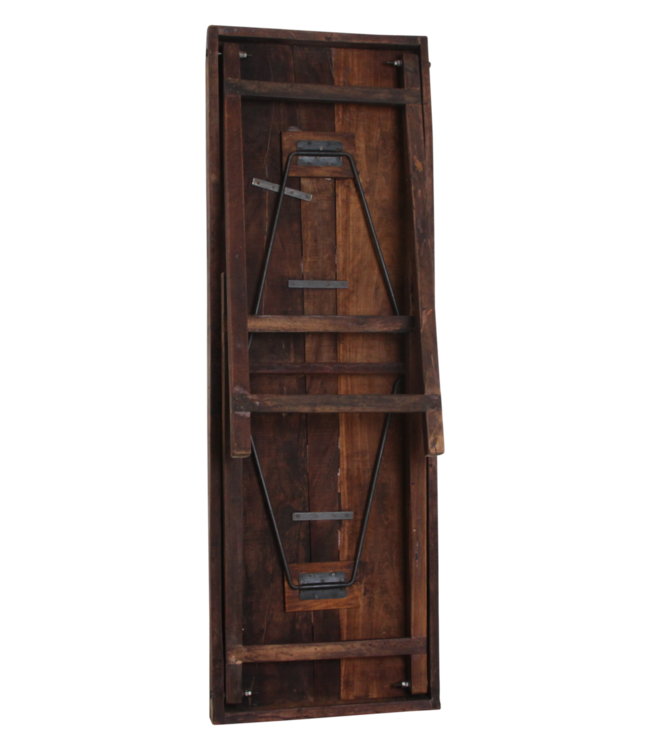 Raw Materials Amsterdam Markt Bartafel Bruin Opklapbaar 170 x 107 x60 Cm