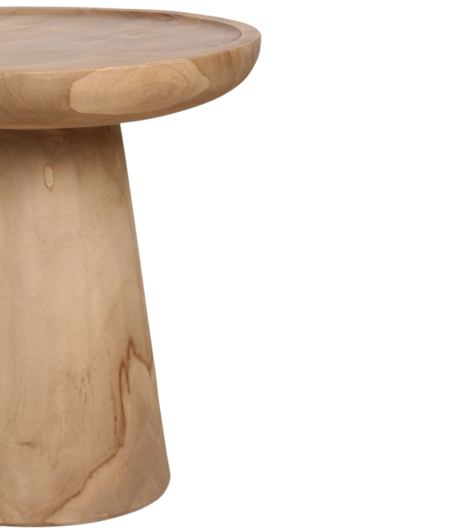 Raw Materials Amsterdam Nero Bijzettafel Ray Naturel 40 x 40 Cm