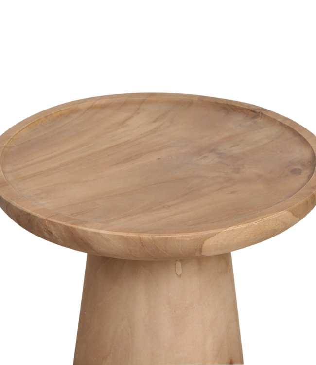 Raw Materials Amsterdam Nero Bijzettafel Ray Naturel 40 x 40 Cm