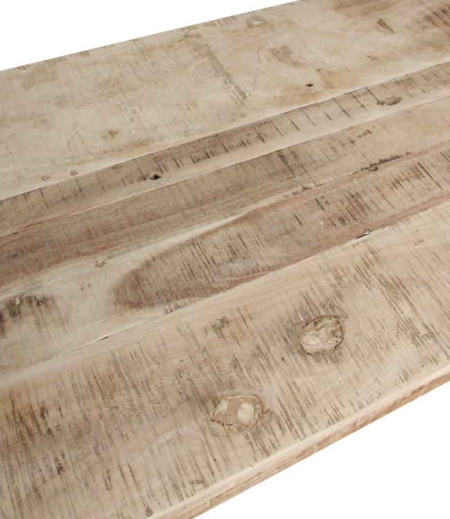 Raw Materials Amsterdam Limewash Salontafel Inklapbaar 120 x 75 x 45 cm