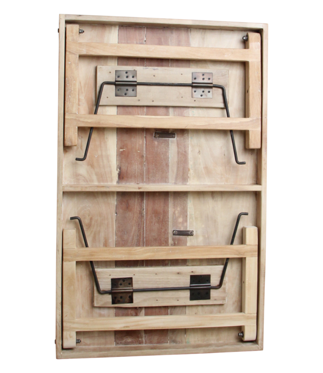 Raw Materials Amsterdam Limewash Salontafel Inklapbaar 120 x 75 x 45 cm