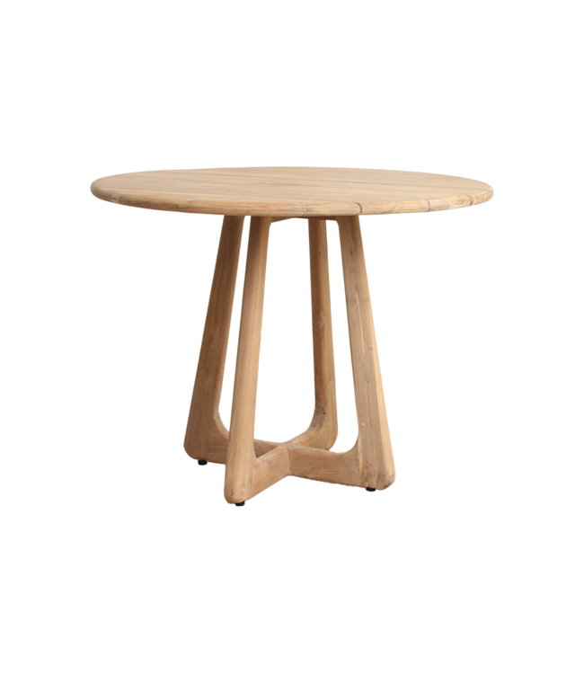 Raw Materials Amsterdam Verano Tuintafel Ø 100 x 76 cm Teakhout