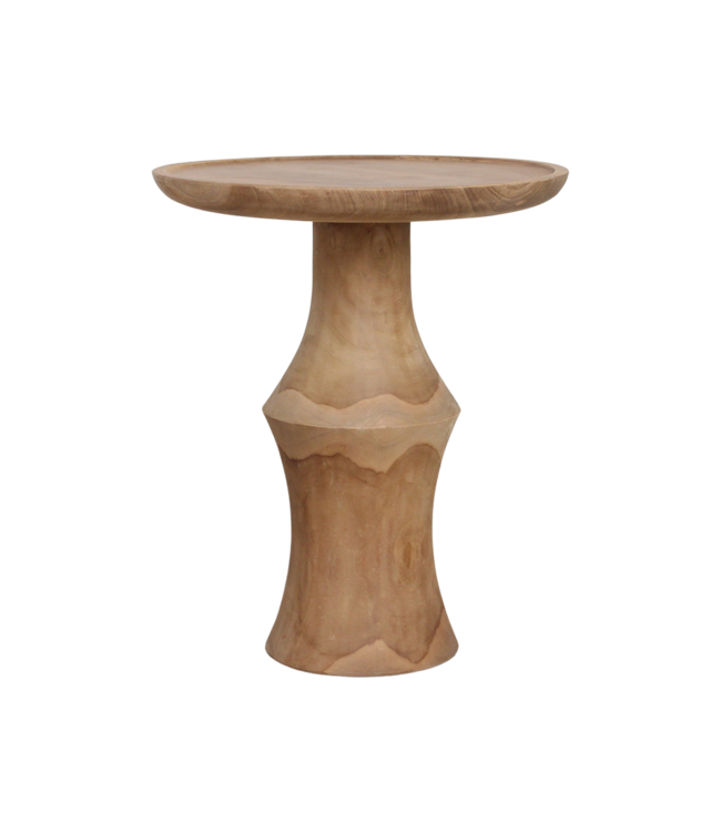 Raw Materials Amsterdam Nero bijzettafel Dawn Naturel 60 x 50 Cm