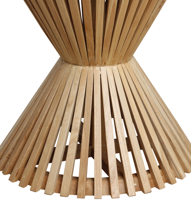 Raw Materials Amsterdam Infinity bijzettafel Hourglass 50 x 46 Cm