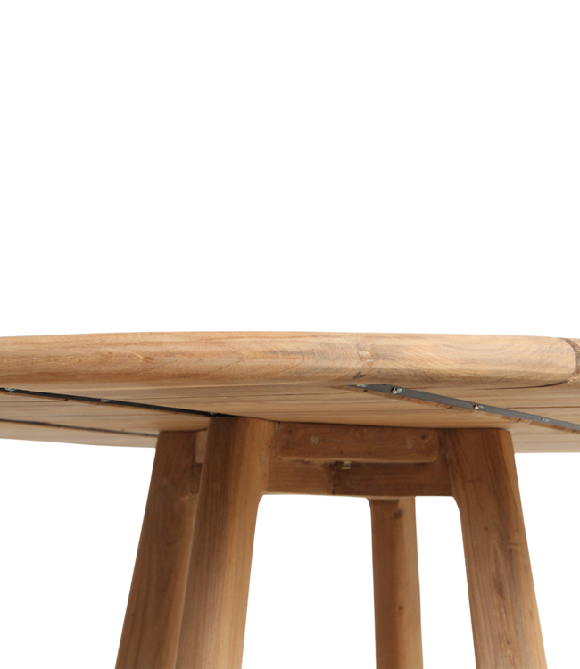 Raw Materials Amsterdam Verano Tuintafel Ø 100 x 76 cm Teakhout