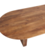 Raw Materials Amsterdam Bullnose Salontafel Bruin 140 x 60 x 35 Cm