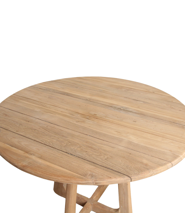 Raw Materials Amsterdam Verano Tuintafel Ø 100 x 76 cm Teakhout