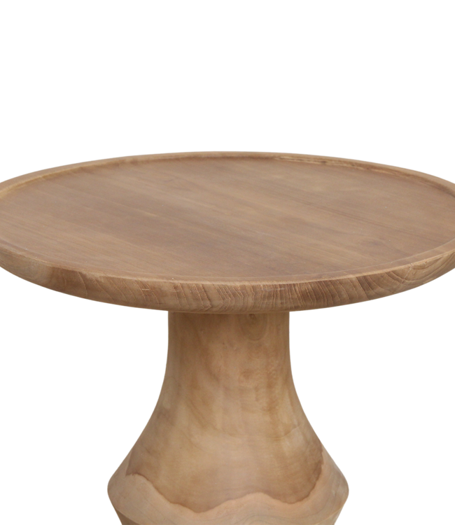 Raw Materials Amsterdam Nero bijzettafel Dawn Naturel 60 x 50 Cm