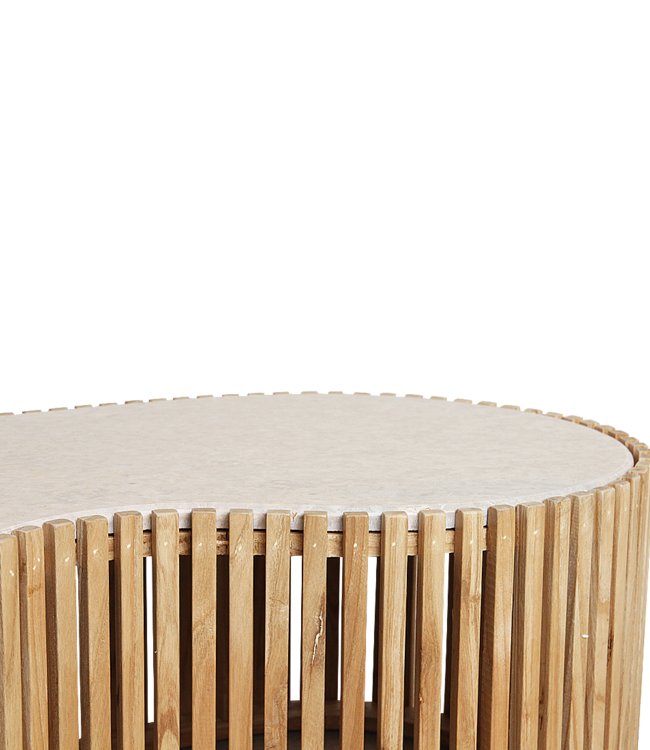 Raw Materials Amsterdam Infinity Salontafel Pool Japandi 93 x 54 x 35 Cm