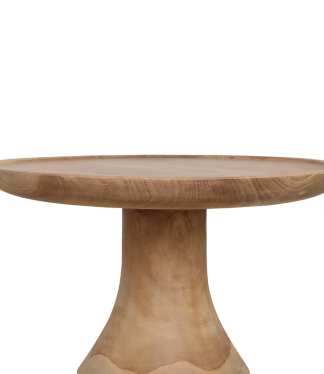 Raw Materials Amsterdam Nero bijzettafel Dawn Naturel 60 x 50 Cm