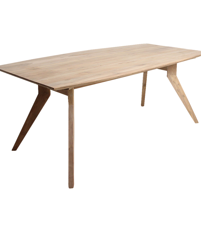 Raw Materials Amsterdam Studio Teakhouten Eettafel 200 & 240 Cm