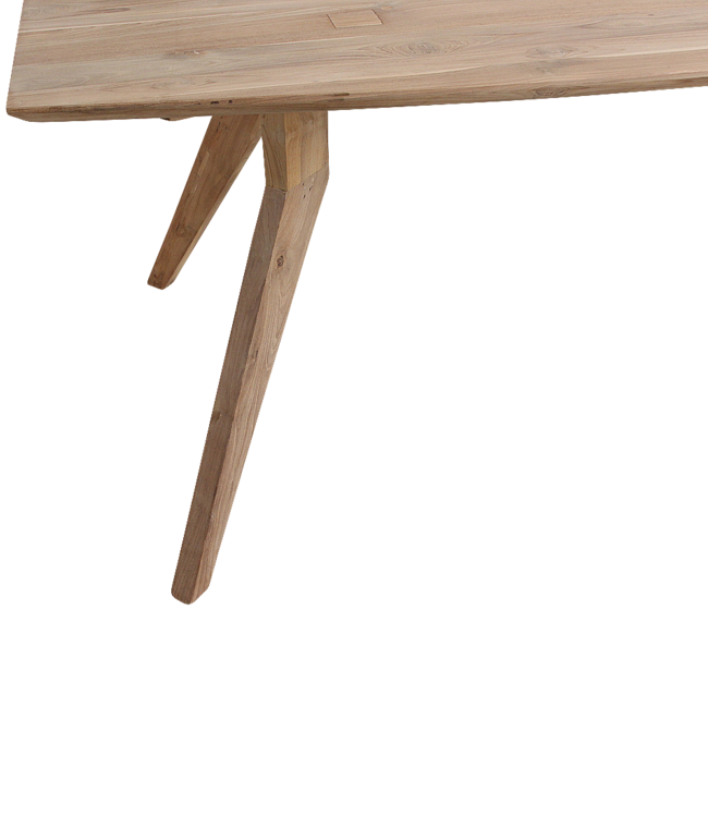 Raw Materials Amsterdam Studio Teakhouten Eettafel 200 & 240 Cm