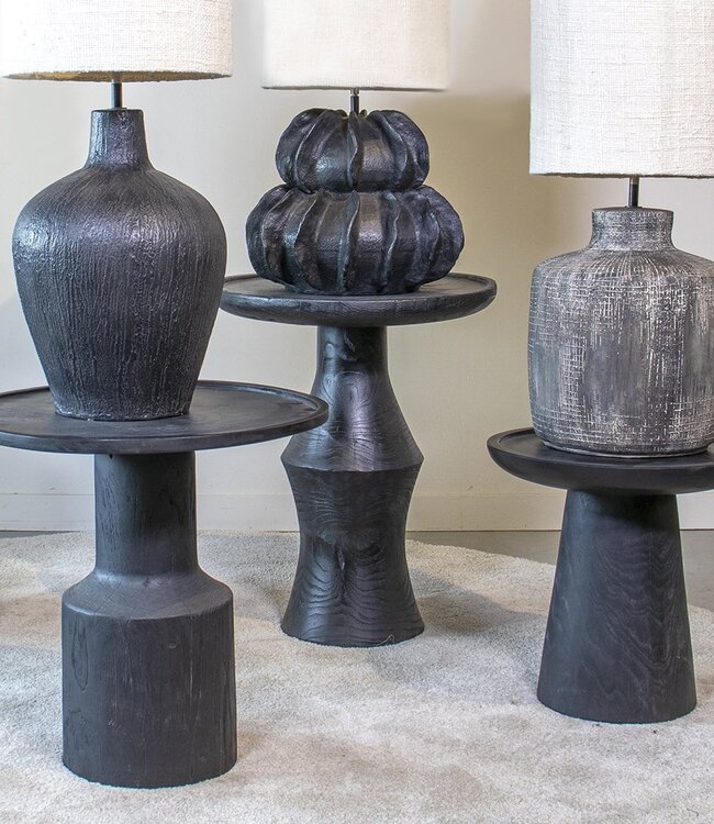 Raw Materials Amsterdam Nero bijzettafel 60 x 50 CmTwilight