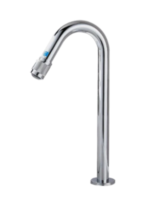 Rene Houtman Fonteinkraan Koudwater Chroom | H21 cm