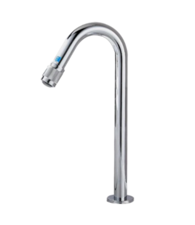 Rene Houtman Fonteinkraan Koudwater Chroom | H21 cm