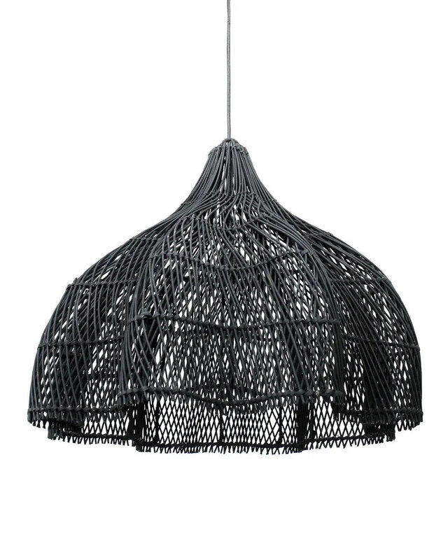 Bazar Bizar De geslagen hanger - Zwart - M