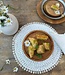Bazar Bizar De Seagrass Shell Placemat - Wit