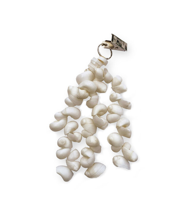 Bazar Bizar De Tafelkleedhanger - Wit - Set van 4