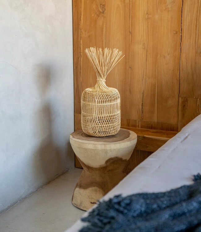 Bazar Bizar De Dumpling Vloerlamp - Hanglamp - Natuurlijk - S