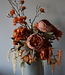 Rene Houtman Kunstbloemen Boeket Evi | Oranje | L100 cm