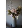 Kunstbloemen Boeket Ida | Wit | l100 cm