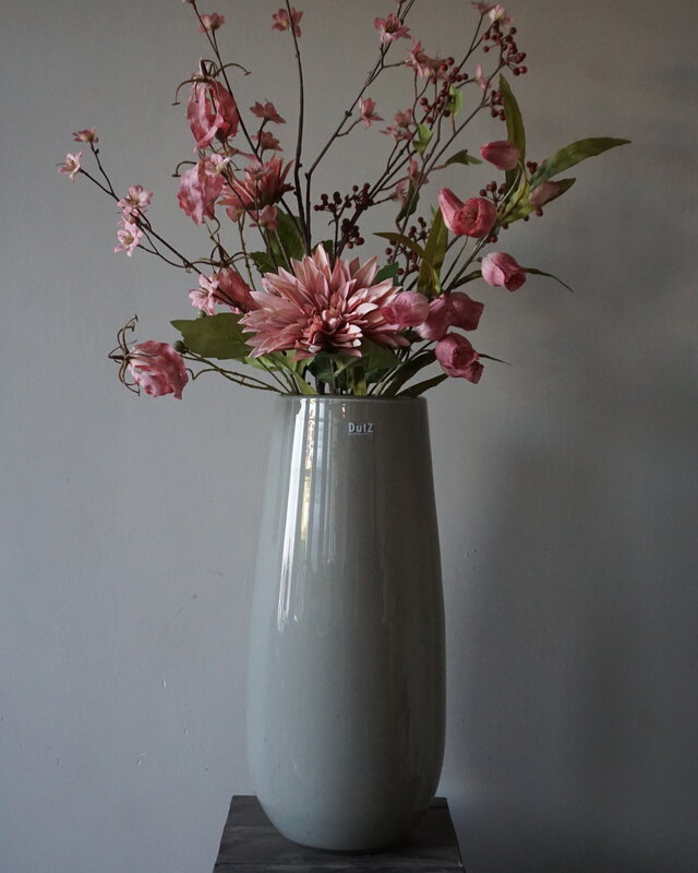 Rene Houtman Kunstbloemen Boeket Eden | Roze | L100 cm