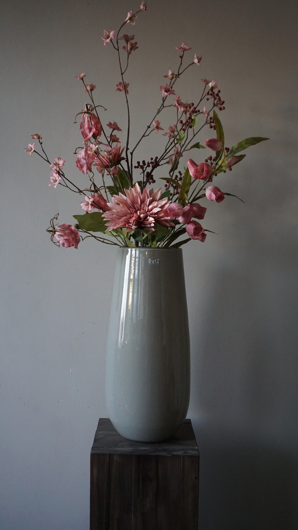 Rene Houtman Kunstbloemen Boeket Eden | Roze | L100 cm