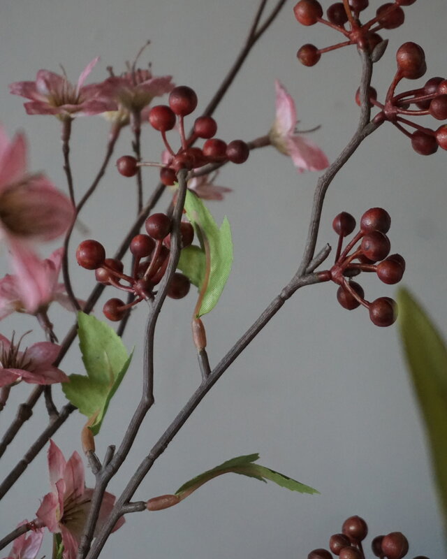 Rene Houtman Kunstbloemen Boeket Eden | Roze | L100 cm