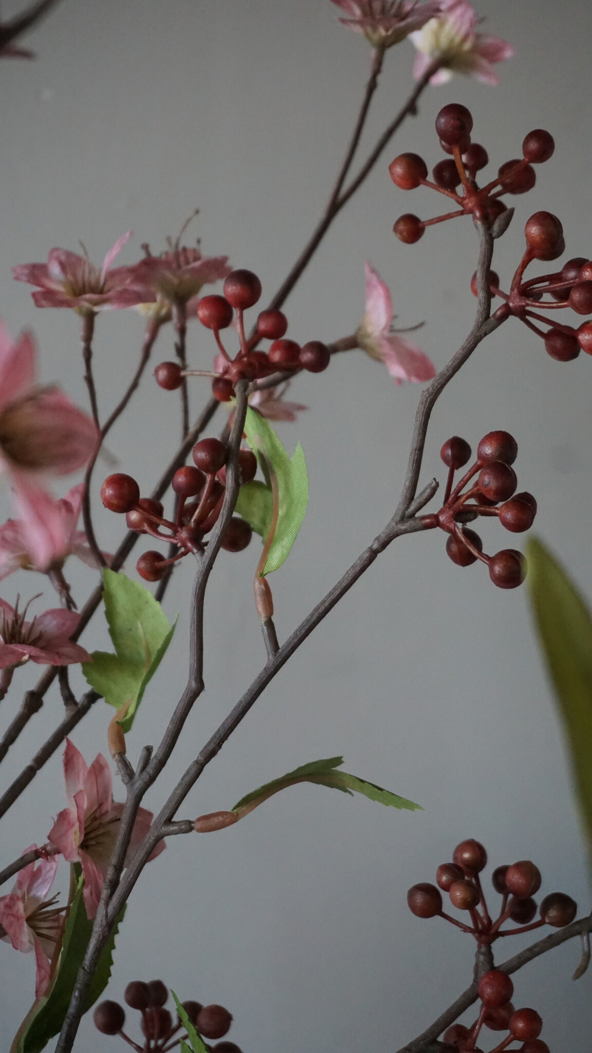 Rene Houtman Kunstbloemen Boeket Eden | Roze | L100 cm