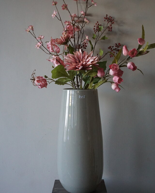 Rene Houtman Kunstbloemen Boeket Eden | Roze | L100 cm