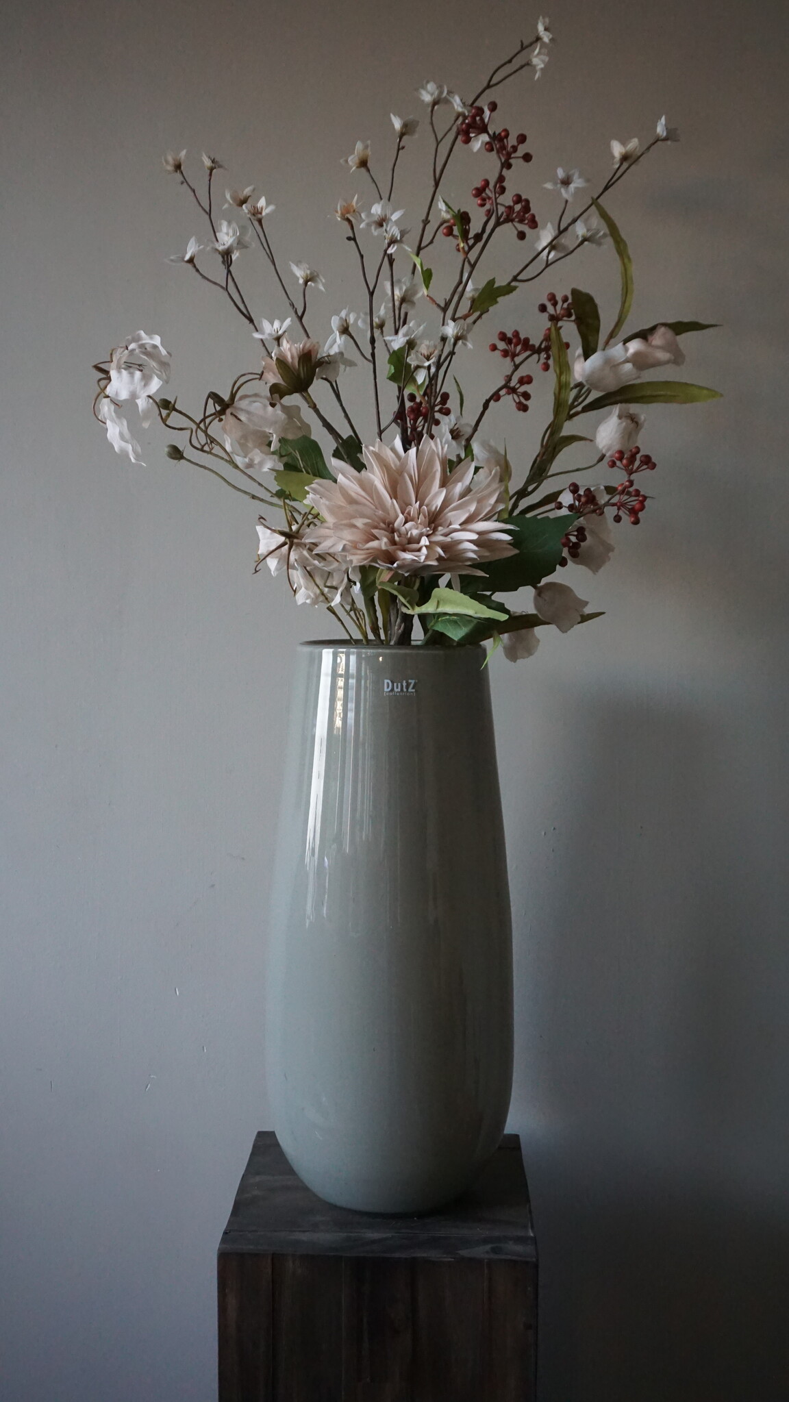 Rene Houtman Kunstbloemen Boeket Eden | Wit | L100 cm