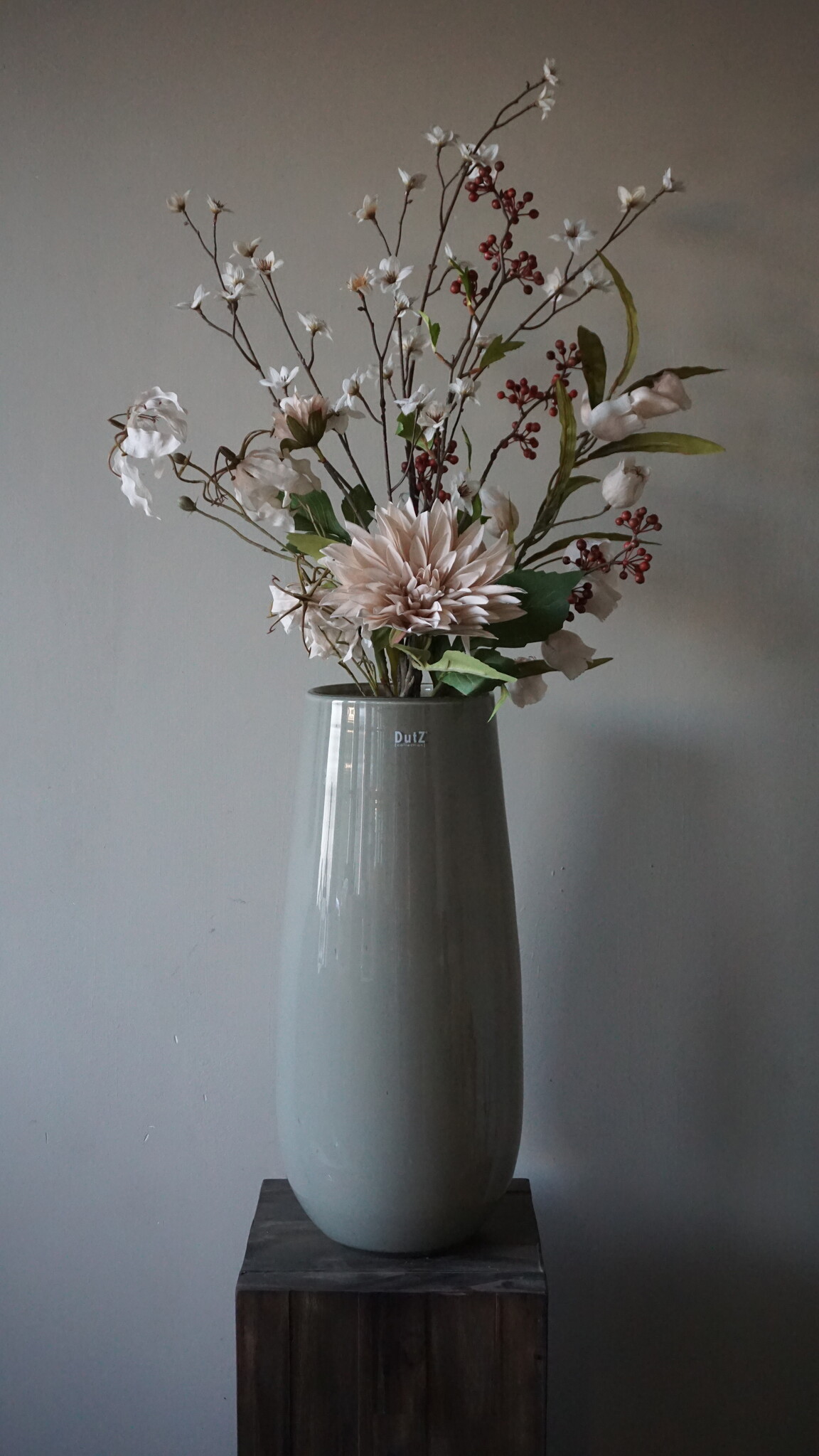 Rene Houtman Kunstbloemen Boeket Eden | Wit | L100 cm